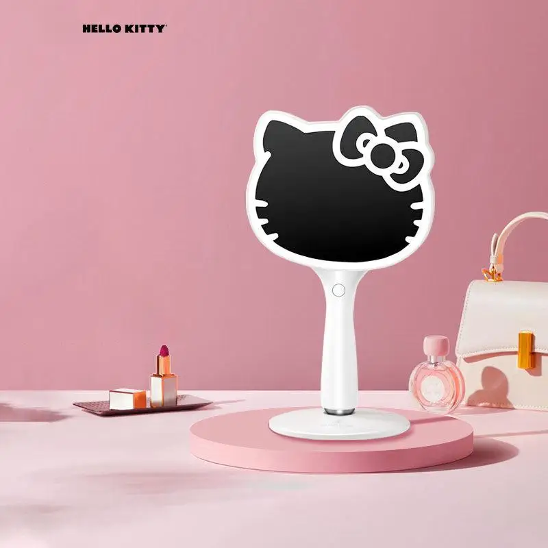 Kawaii Genuine Sanrio Beauty Mirror Hello Kitty Cartoon Handheld Desktop Magnetic Hd Mirror Led Portable Cute Gift for Girls
Kawaii Genuine Sanrio Beauty Mirror Hello Kitty Cartoon Handheld Desktop Magnetic Hd Mirror Led Portable Cute Gift for Girls