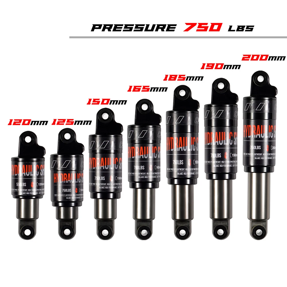 MTB Bike Shock Absorber With Screw Mountain Bicycle Air Rear Shock Lockout 120/125/150/165/185/190/200mm Cycling Part Accessory
MTB Bike Shock Absorber With Screw Mountain Bicycle Air Rear Shock Lockout 120/125/150/165/185/190/200mm Cycling Part Accessory