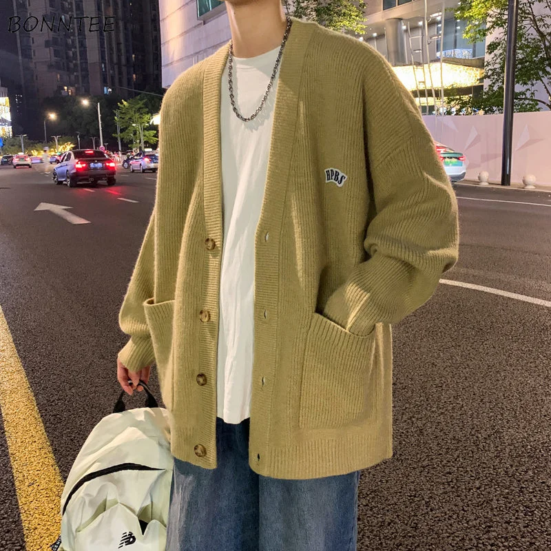 Winter Sweater Cardigan Men Big Pockets Knitting Streetwear Designer Japanese Retro Handsome Kpop Baggy Teens Unisex College Ins
Winter Sweater Cardigan Men Big Pockets Knitting Streetwear Designer Japanese Retro Handsome Kpop Baggy Teens Unisex College Ins