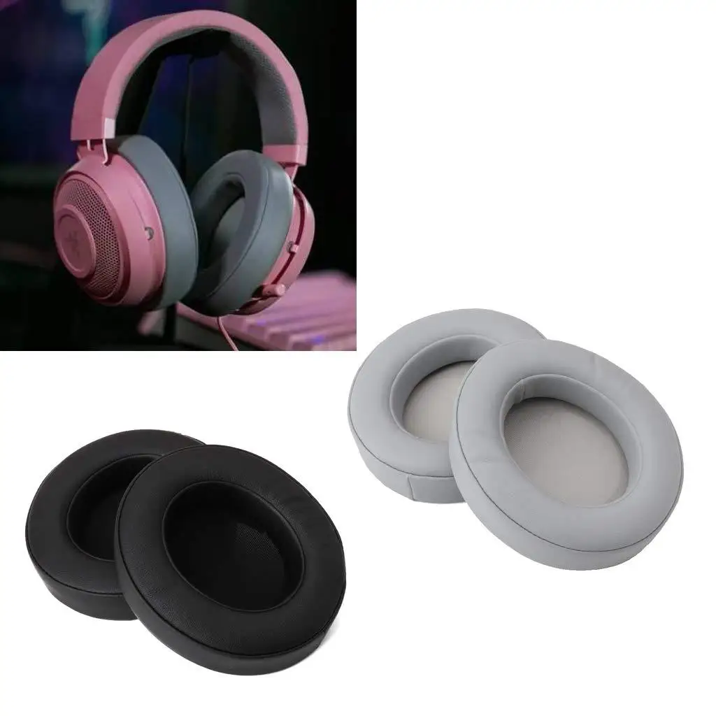 Brand New 1 Pair Cushion Cover Ear Pad Headset Set Kit Parts For Razer Kraken Pro V2 Oval earphone sponge cover(Black/Gray)
Brand New 1 Pair Cushion Cover Ear Pad Headset Set Kit Parts For Razer Kraken Pro V2 Oval earphone sponge cover(Black/Gray)