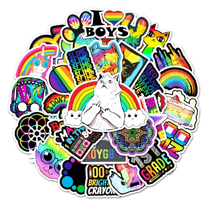 50 случайных неоновых мультяшных наклеек для рисования, наклейки для мотоцикла, автомобиля, ноутбука, скейтборда, холодильника, шкафа 
50 случайных неоновых мультяшных наклеек для рисования, наклейки для мотоцикла, автомобиля, ноутбука, скейтборда, холодильника, шкафа