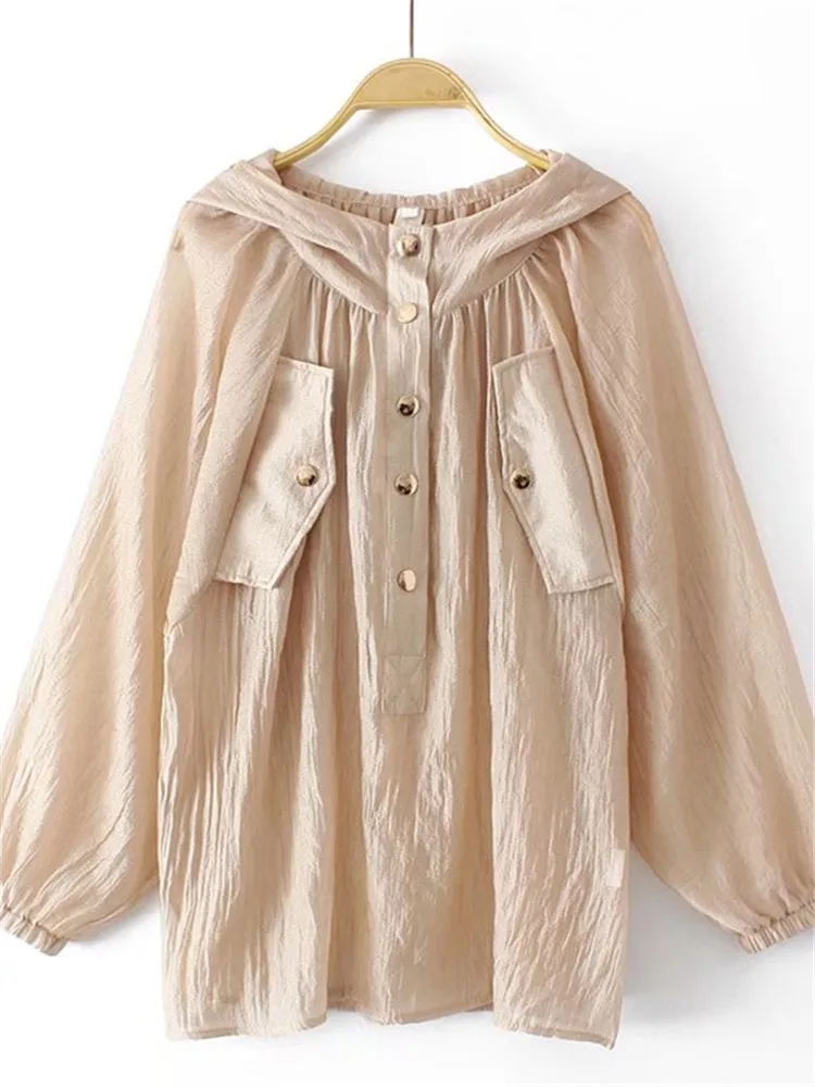 Plus Size Women's Clothing Suit Hooded Long Sleeve Lightweight Sun Protection Jacket Elastic Waist Shorts Large Size Combination
Plus Size Women's Clothing Suit Hooded Long Sleeve Lightweight Sun Protection Jacket Elastic Waist Shorts Large Size Combination
