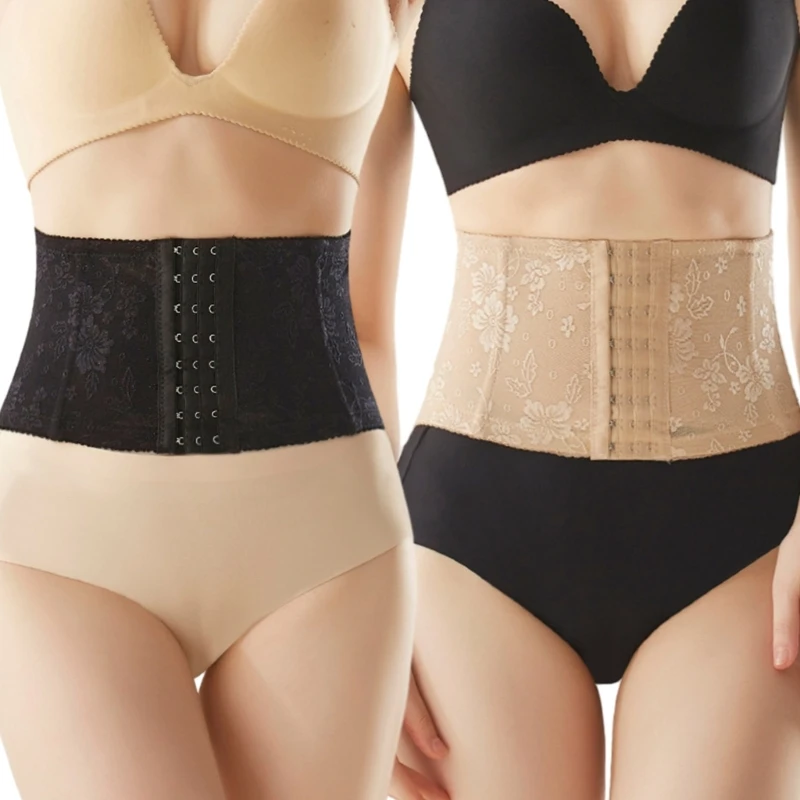 Women Corset Body Shaper with Lace Pattern Compression Bodies Waist Trainer
Women Corset Body Shaper with Lace Pattern Compression Bodies Waist Trainer