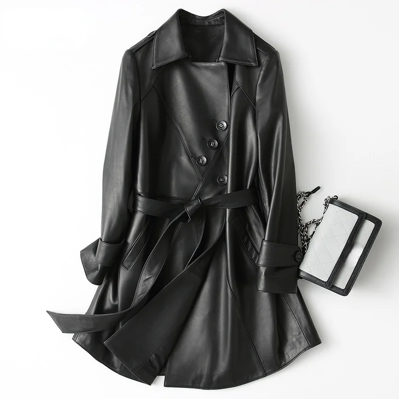 Autumn 100% Genuine Leather Spring Jacket Women 2023 Women's Fur Coats Elegant Sheepskin Jackets Casaco Feminino Gxy706
Autumn 100% Genuine Leather Spring Jacket Women 2023 Women's Fur Coats Elegant Sheepskin Jackets Casaco Feminino Gxy706