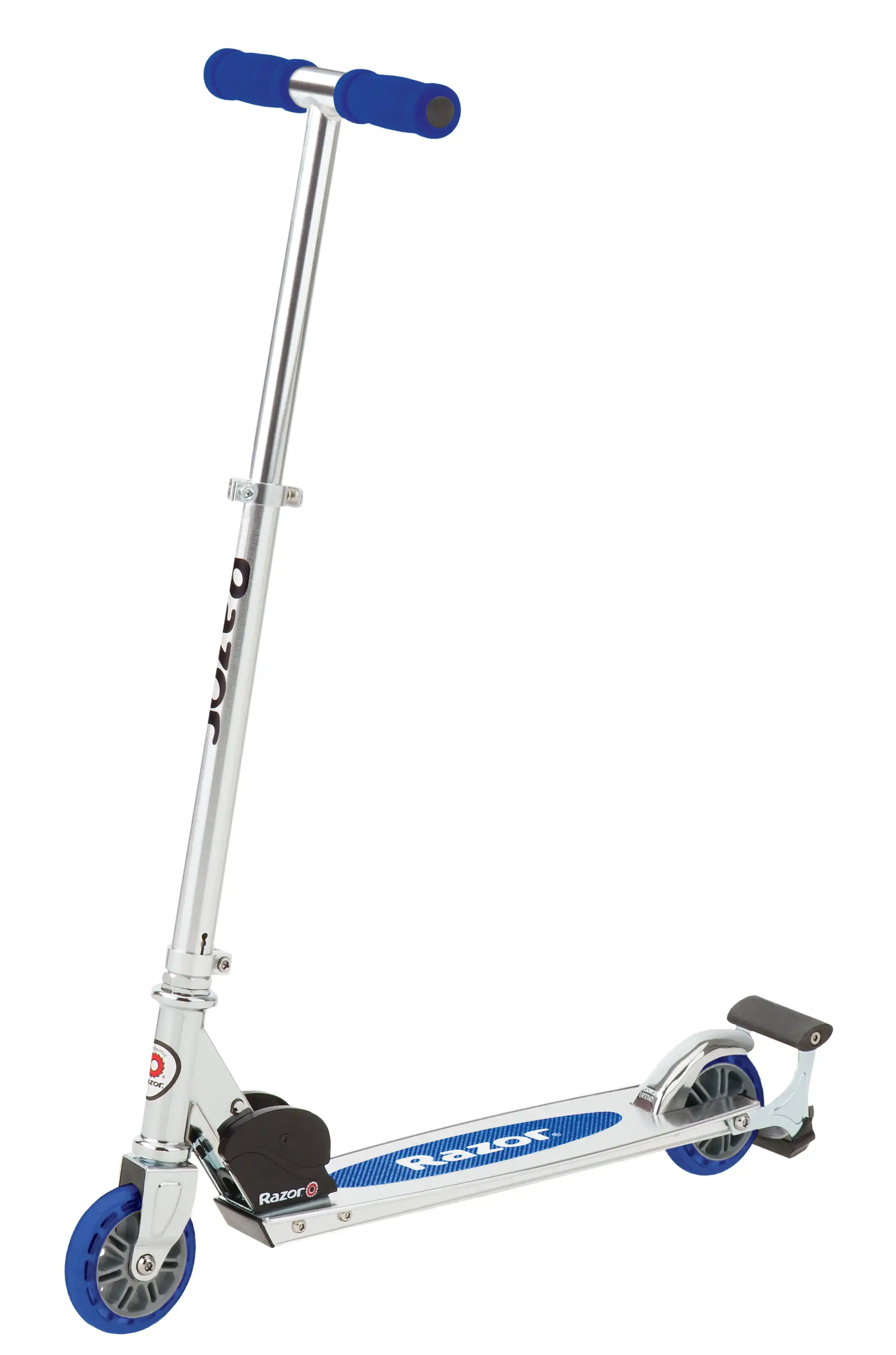 Kick Scooter - Blue, Bar, Lightweight Aluminum Frame, Foldable, Adjustable Handlebars, For Kids Ages 5 and Up, Unisex
Kick Scooter - Blue, Bar, Lightweight Aluminum Frame, Foldable, Adjustable Handlebars, For Kids Ages 5 and Up, Unisex