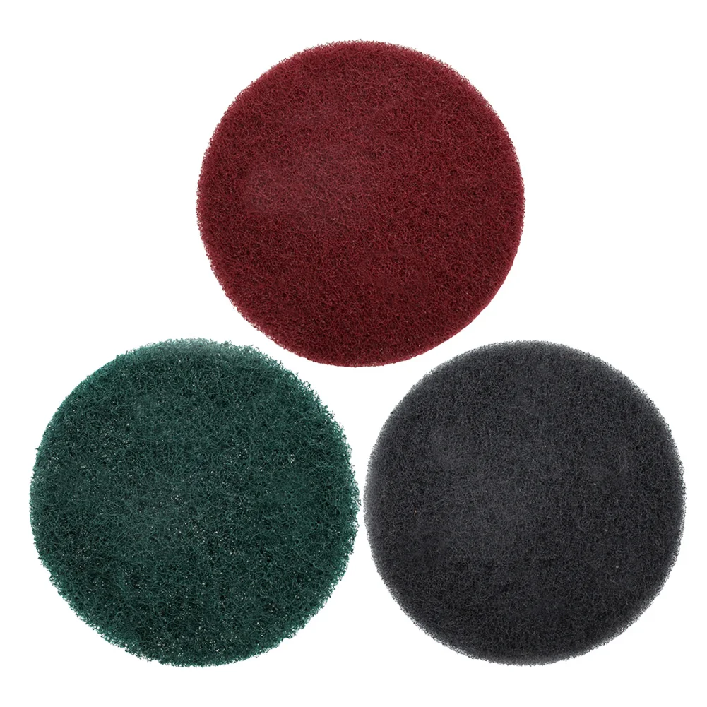 3pcs 5Inch 125mm Scrubbing Pads Cleaning Cloth Scrub Pad Industrial Scouring Pads Nylon Polishing Buffing Polishing Pads Tools
3pcs 5Inch 125mm Scrubbing Pads Cleaning Cloth Scrub Pad Industrial Scouring Pads Nylon Polishing Buffing Polishing Pads Tools