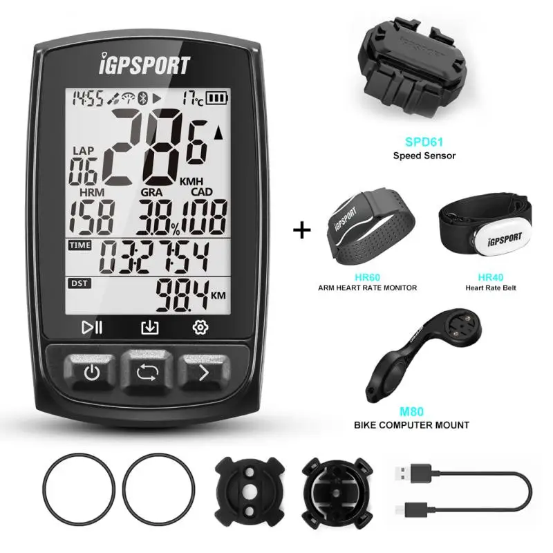 iGPSPORT iGS50S GPS Bicycle Computer Bluetooth 5.0 with ANT+ Odometer Bicycle Stopwatch Sensors Speedometer Bicycle Accessories
iGPSPORT iGS50S GPS Bicycle Computer Bluetooth 5.0 with ANT+ Odometer Bicycle Stopwatch Sensors Speedometer Bicycle Accessories