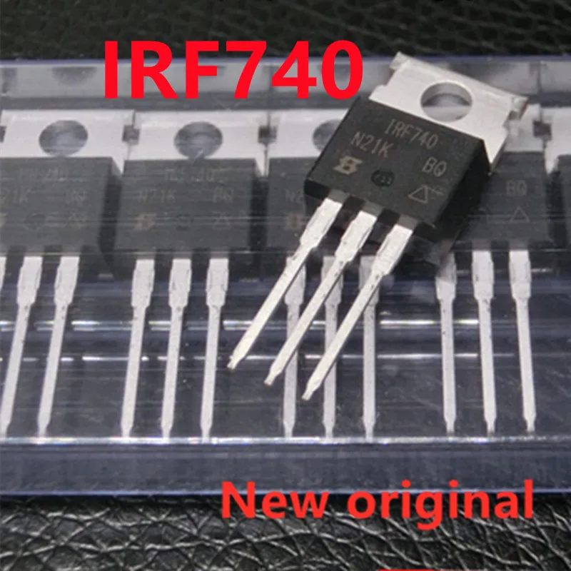 

10PCS New original IRF740 IRF740PBF 400V/10A TO-220 N channel MOSFET field-effect tube