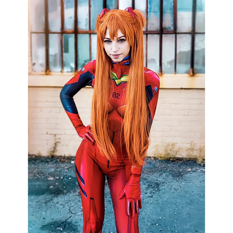 Anime EVA Cosplay Costume Bodysuit Asuka Tights Maillot Ayanami Langley Hallowen Party Cloth
Anime EVA Cosplay Costume Bodysuit Asuka Tights Maillot Ayanami Langley Hallowen Party Cloth