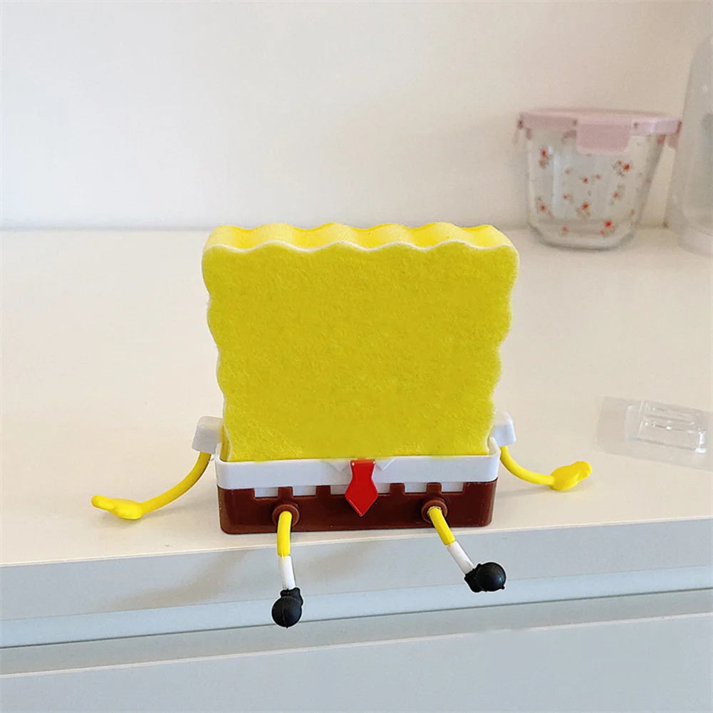 Cute Cartoon Sponge Holder Kitchen Sink Sponge Holder with Hollow Design Kitchen Cleaning Sponge Household Storage Accessories
Cute Cartoon Sponge Holder Kitchen Sink Sponge Holder with Hollow Design Kitchen Cleaning Sponge Household Storage Accessories