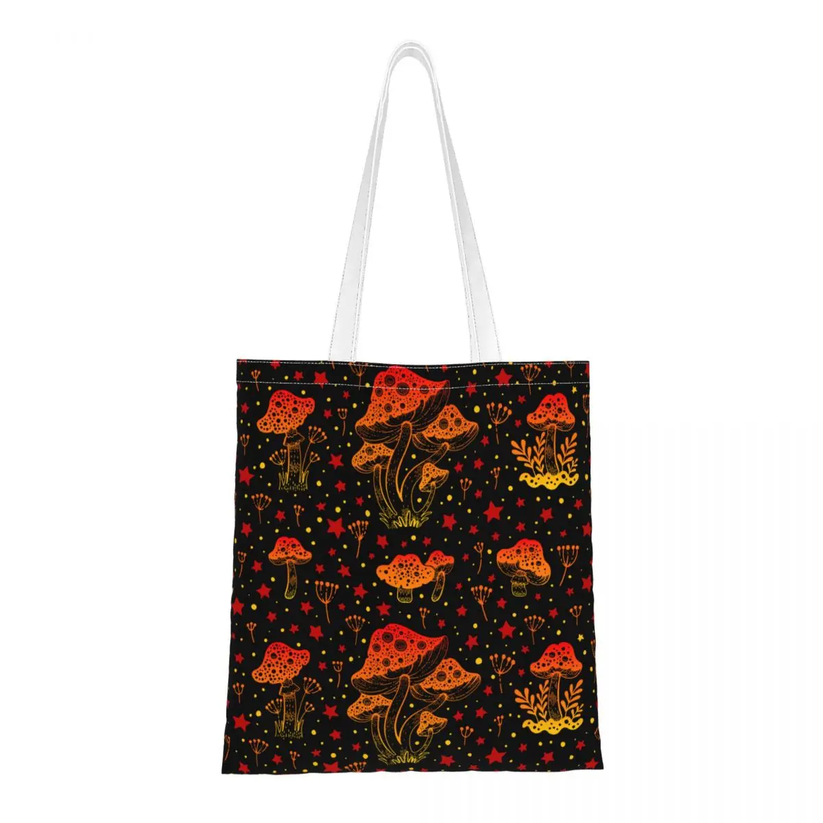 Mushroom Eco Shoulder Bags Women Shopping Bags Cute Large Capacity Shopping Tote Retro Canvas Bag for Student Travel
Mushroom Eco Shoulder Bags Women Shopping Bags Cute Large Capacity Shopping Tote Retro Canvas Bag for Student Travel