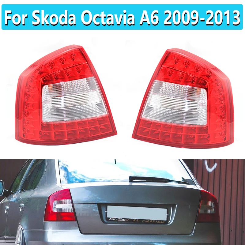 Оригинальный светодиодный задний фонарь для SKODA Octavia A6, RS 2009 2010 2011 2012 2013
Оригинальный светодиодный задний фонарь для SKODA Octavia A6, RS 2009 2010 2011 2012 2013
