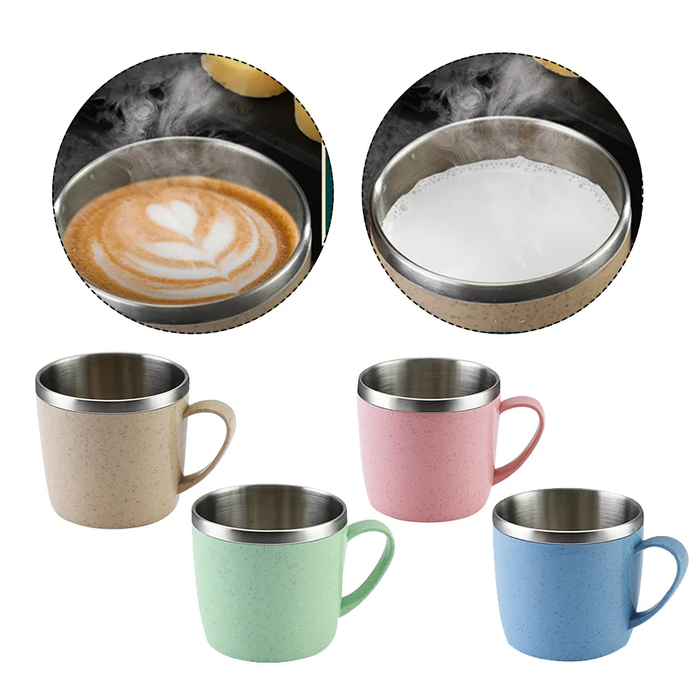 Cup Double-layer Shatterproof Anti Scalding Vacuum Flask Coffee Tea Mugs Heat Insulation For Milk Tea Stainless Steel 7x7.5x8cm
Cup Double-layer Shatterproof Anti Scalding Vacuum Flask Coffee Tea Mugs Heat Insulation For Milk Tea Stainless Steel 7x7.5x8cm