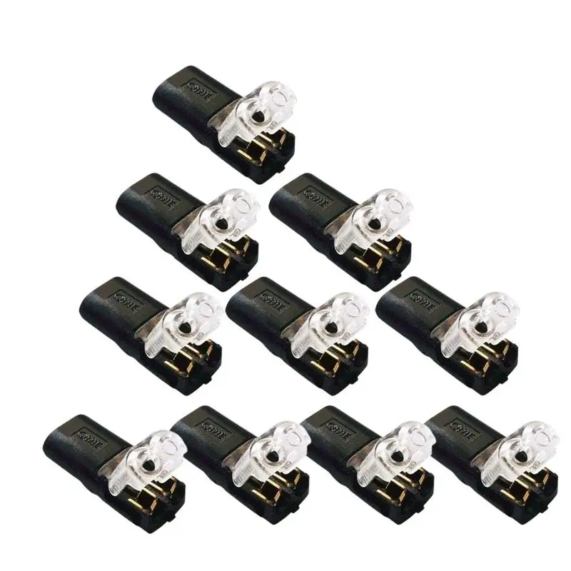 Wire Connectors Kit 10 Pcs Auto Wire Cable Terminal Block Press-Type Quick Connectors Wire Crimp Terminal Block
Wire Connectors Kit 10 Pcs Auto Wire Cable Terminal Block Press-Type Quick Connectors Wire Crimp Terminal Block