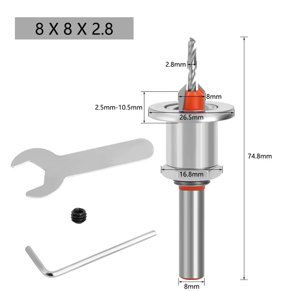 1pcs Brand New Home Router Bit Power Tools Countersink Enclosed & Lubricated Hook & Shear Angles Milling Cutter
1pcs Brand New Home Router Bit Power Tools Countersink Enclosed & Lubricated Hook & Shear Angles Milling Cutter