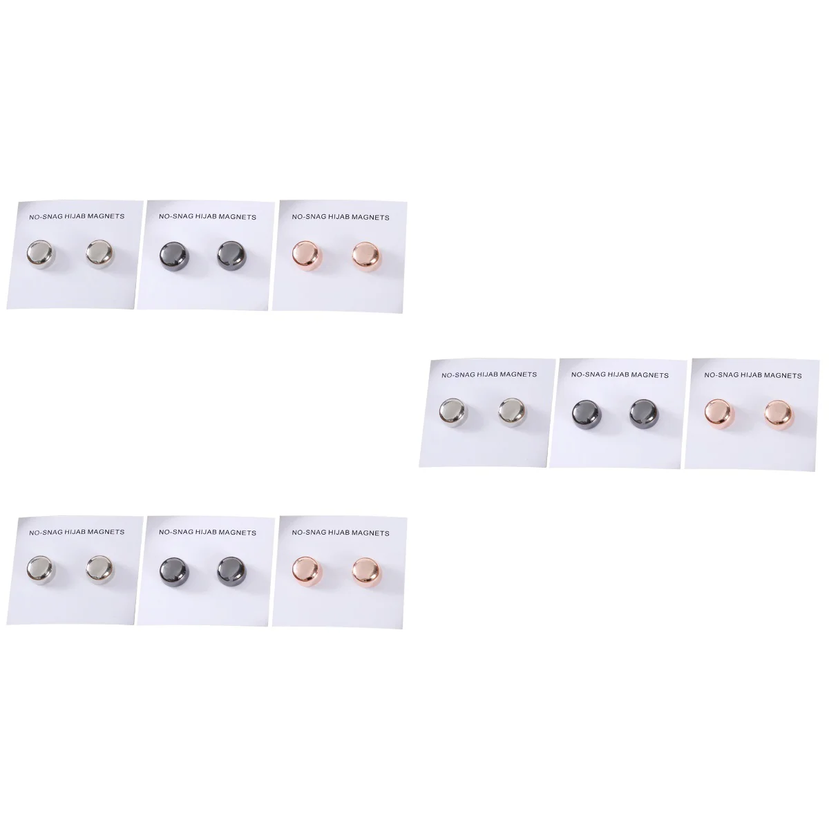 Pairs Magnetic Brooch for Hijab Hijab Magnetic Brooch Wrap Hijab Pin Alloy Magnetic Buttons for Sweater Scarf Collar
Pairs Magnetic Brooch for Hijab Hijab Magnetic Brooch Wrap Hijab Pin Alloy Magnetic Buttons for Sweater Scarf Collar