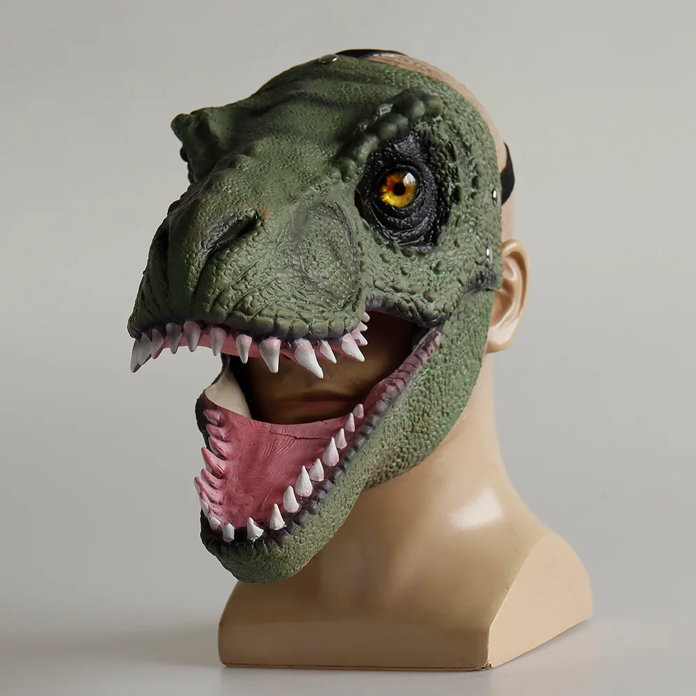 Dinosaur Mask Raptor Velociraptor Overlords Dinosaur Latex Headgear Halloween Cosplay Party Costumes Accessories Props Gift Mask
Dinosaur Mask Raptor Velociraptor Overlords Dinosaur Latex Headgear Halloween Cosplay Party Costumes Accessories Props Gift Mask