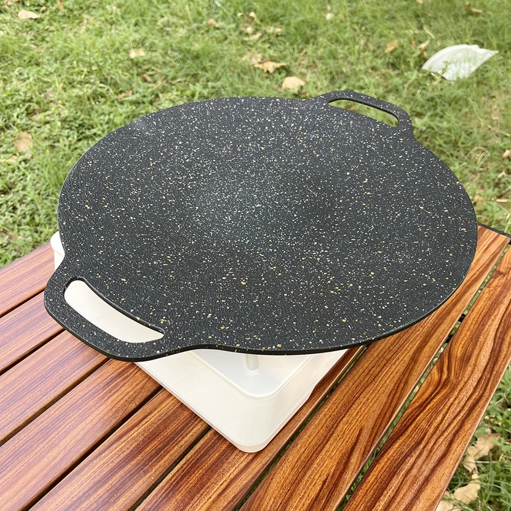 BBQ Grill Pan Round Flat Pancake Griddle Non-stick Barbecue Tray with Food Clip Anti Scald Handle for Outdoor Camping BBQ Tool
BBQ Grill Pan Round Flat Pancake Griddle Non-stick Barbecue Tray with Food Clip Anti Scald Handle for Outdoor Camping BBQ Tool