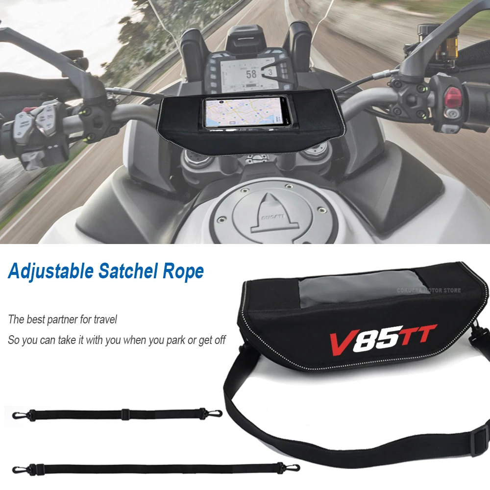 FOR Moto Guzzi V85 TT V85TT Travel Motorcycle 2023 new Waterproof motorcycle handlebar travel navigation bag
FOR Moto Guzzi V85 TT V85TT Travel Motorcycle 2023 new Waterproof motorcycle handlebar travel navigation bag