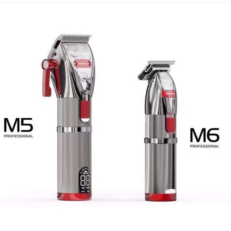 Профессиональная машинка для стрижки волос madeshow M6 для мужчин, Беспроводная Машинка для парикмахера, Металлическая машинка для стрижки воло...
Профессиональная машинка для стрижки волос madeshow M6 для мужчин, Беспроводная Машинка для парикмахера, Металлическая машинка для стрижки воло...