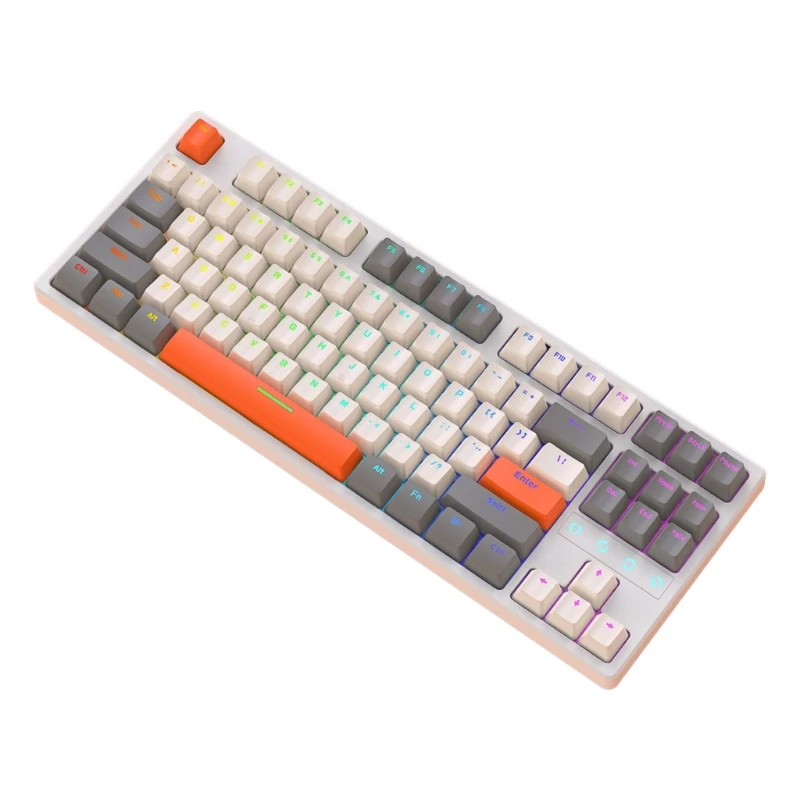 Механическая клавиатура 68TA, 87 клавиш, 2,4G- RGB подсветка, 3 режима, мини-клавиатура Hotswap
Механическая клавиатура 68TA, 87 клавиш, 2,4G- RGB подсветка, 3 режима, мини-клавиатура Hotswap