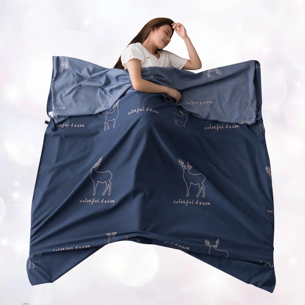 1pc Lightweight Compact Washed Cotton Sleeping Bag Liner Sleep Sack Sleeping Sheet for Travel Hotel
1pc Lightweight Compact Washed Cotton Sleeping Bag Liner Sleep Sack Sleeping Sheet for Travel Hotel