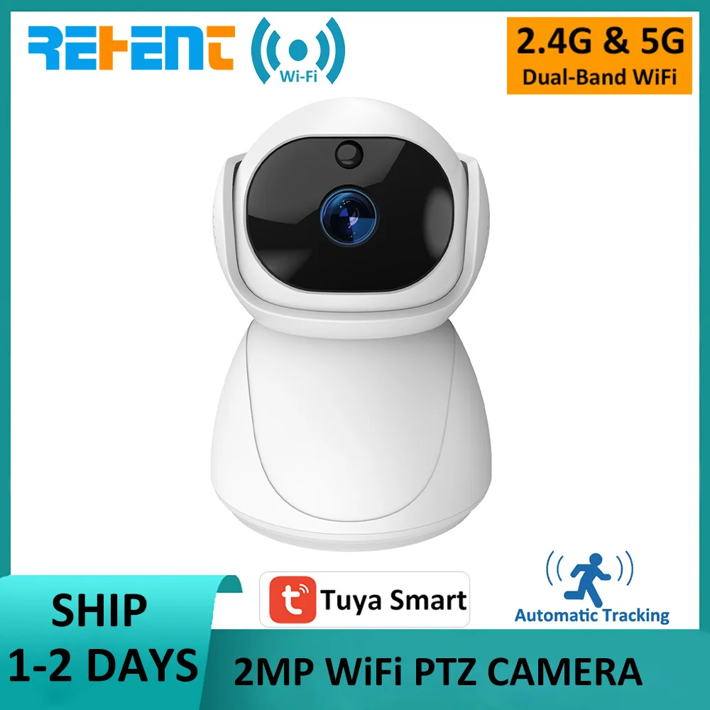 REHENT 1080P Tuya Smart WiFi Беспроводная безопасность Домашнее наблюдение 2MP Dual Band Sound Detect Baby Monitor IP CCTV 5Ghz Camera P2P 
REHENT 1080P Tuya Smart WiFi Беспроводная безопасность Домашнее наблюдение 2MP Dual Band Sound Detect Baby Monitor IP CCTV 5Ghz Camera P2P