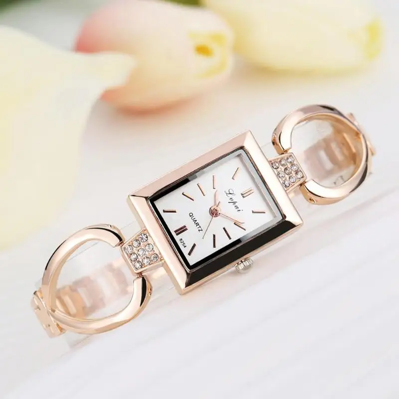 Женские Элегантные наручные часы Lvpai женские с квадратным циферблатом