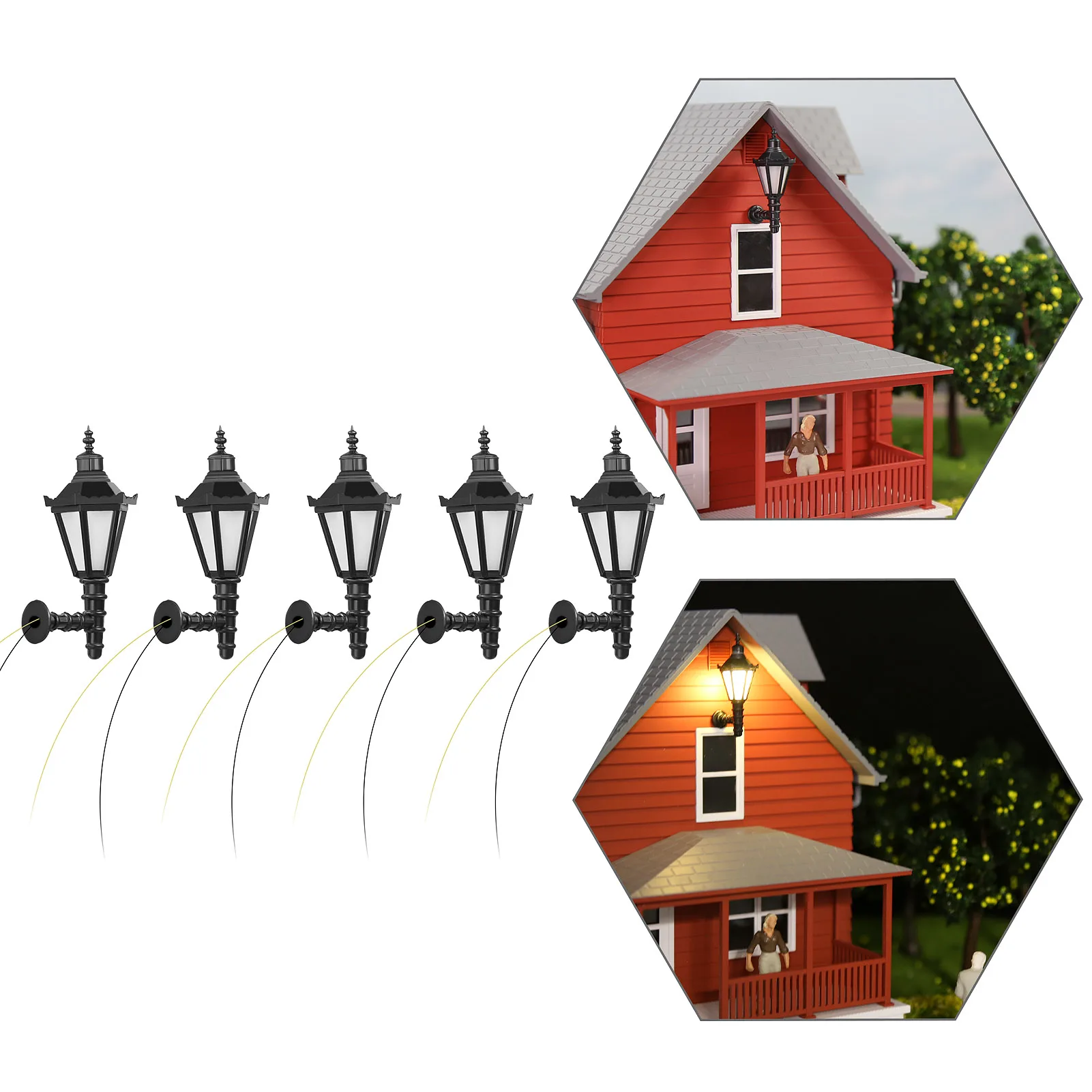 LBD01 10pcs Model Railway G Scale 1:25 Outdoor Hanging Lamp Lattern Wall Lights 12V New
LBD01 10pcs Model Railway G Scale 1:25 Outdoor Hanging Lamp Lattern Wall Lights 12V New