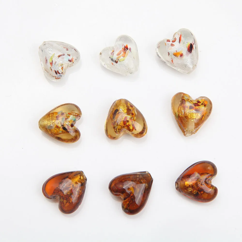 10PCS 16mm Heart Pendant Glass Beads Charms for Jewelry Making Bracelet Diy Necklace Handmade Supplies Accessories
10PCS 16mm Heart Pendant Glass Beads Charms for Jewelry Making Bracelet Diy Necklace Handmade Supplies Accessories