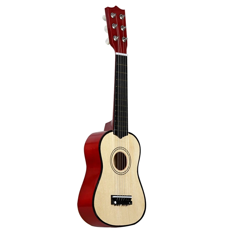 21 Inch 6-String Small Mini Guitar Basswood Guitar With Pick Strings Musical Instruments Toy For Children Kids Gift 
21 Inch 6-String Small Mini Guitar Basswood Guitar With Pick Strings Musical Instruments Toy For Children Kids Gift