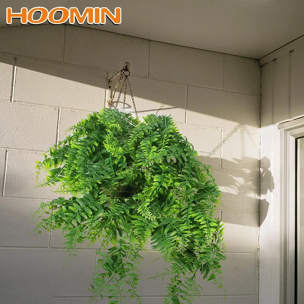 HOOMIN 2 шт. искусственные подвесные виноградные лозы, искусственные украшения для вечеринки, искусственный плющ, листья
HOOMIN 2 шт. искусственные подвесные виноградные лозы, искусственные украшения для вечеринки, искусственный плющ, листья