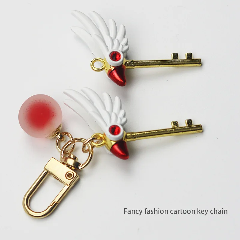 Magic Card Girl Sakura Creative Magic Wand Keychain Lovely Key Buckle Pendant Cardcaptor Sakura Anime Pendant Hanging Buckle
Magic Card Girl Sakura Creative Magic Wand Keychain Lovely Key Buckle Pendant Cardcaptor Sakura Anime Pendant Hanging Buckle