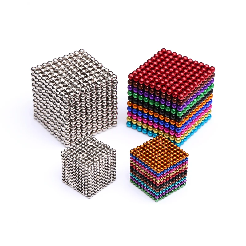 3/5mm New Neodymium Metal Magic Cube Magnet Magnetic Balls Blocks Neo Cube Construction Building Toys Colorfull Arts Crafts Toy
3/5mm New Neodymium Metal Magic Cube Magnet Magnetic Balls Blocks Neo Cube Construction Building Toys Colorfull Arts Crafts Toy