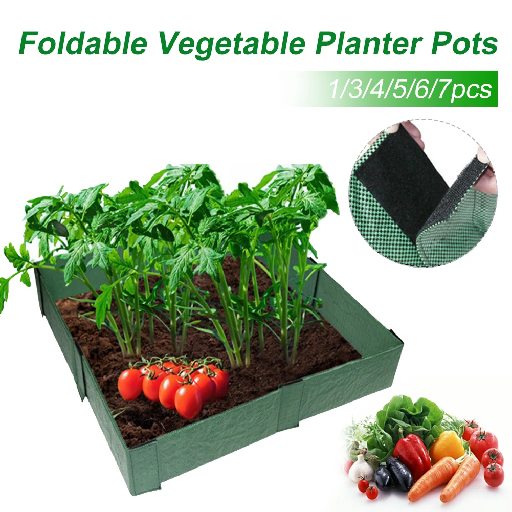 Outdoor Mobile Polygonal Flower Bed Foldable Vegetable Planter Pots Freely Combined Vegetable Bed Gardening Accessories
Outdoor Mobile Polygonal Flower Bed Foldable Vegetable Planter Pots Freely Combined Vegetable Bed Gardening Accessories
