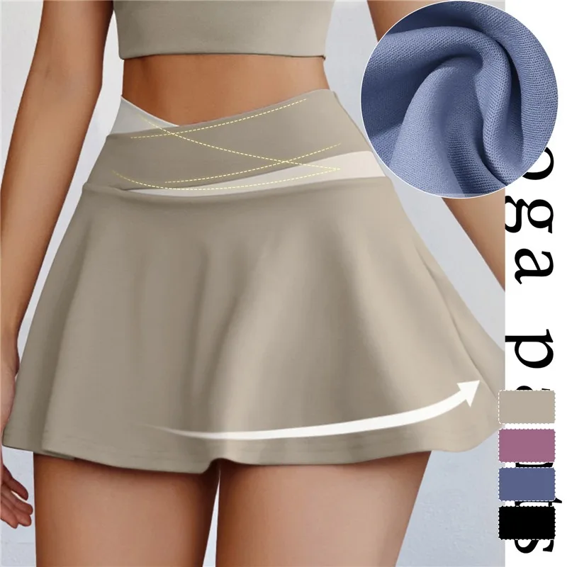Woman Open Crotch Leggings with Fake Skirt Hidden Zippers Crotchless Panties Elastic Skinny Sport Girl Open Seats Pants Gifts
Woman Open Crotch Leggings with Fake Skirt Hidden Zippers Crotchless Panties Elastic Skinny Sport Girl Open Seats Pants Gifts