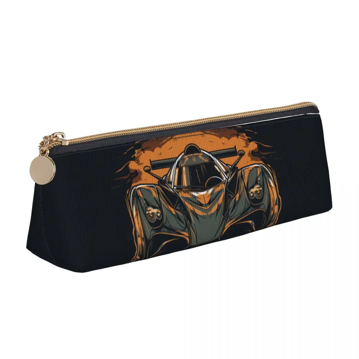 Dazzling Sports Car Leather Pencil Case Vintage Vibrant Tones School Teenager Zipper Pencil Box Kawaii Print Triangle Pen Bags
Dazzling Sports Car Leather Pencil Case Vintage Vibrant Tones School Teenager Zipper Pencil Box Kawaii Print Triangle Pen Bags
