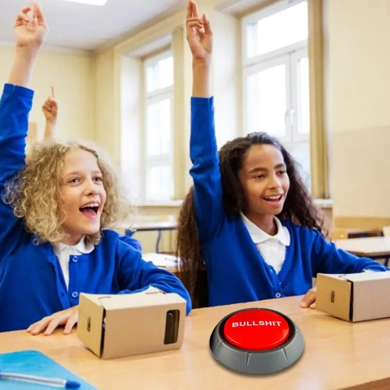 Bullshit Loudspeaker ButtonsBULLSHIT Light Sound Button Music Box Squeeze Box Tap Box Table Game Responder Fun Gag Toy 
Bullshit Loudspeaker ButtonsBULLSHIT Light Sound Button Music Box Squeeze Box Tap Box Table Game Responder Fun Gag Toy