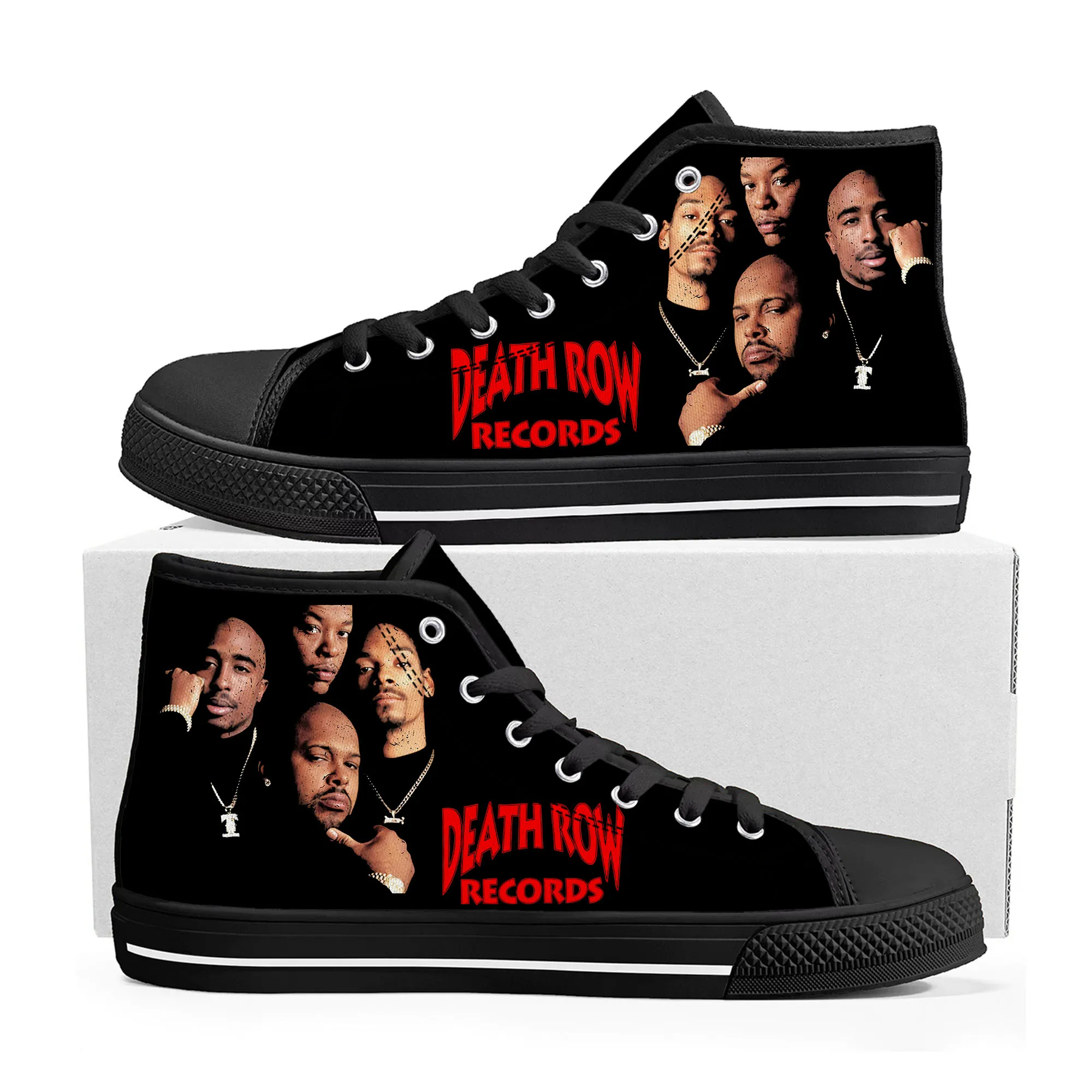 Death Row Records High Top Sneakers Mens Womens Teenager High Quality Canvas Sneaker 3D Print Casual Couple Shoes Custom Shoe
Death Row Records High Top Sneakers Mens Womens Teenager High Quality Canvas Sneaker 3D Print Casual Couple Shoes Custom Shoe