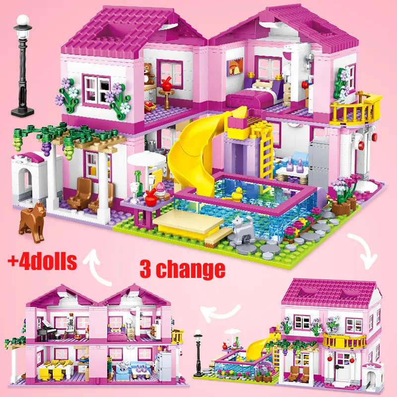 DIY Miniature Furniture Mini DollHouse Building Blocks Sets Figures Swimming Pool DIY Toys for Kids Girls Gift Doll Cottage Room
DIY Miniature Furniture Mini DollHouse Building Blocks Sets Figures Swimming Pool DIY Toys for Kids Girls Gift Doll Cottage Room
