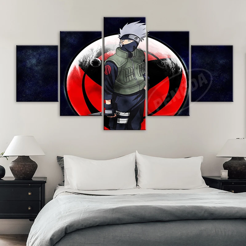 Красивый плакат Hatake Kakashi 5 шт. картины на холсте из аниме Наруто настенное искусство Шаринган модульные картины печать рамка для домашнего д...
Красивый плакат Hatake Kakashi 5 шт. картины на холсте из аниме Наруто настенное искусство Шаринган модульные картины печать рамка для домашнего д...