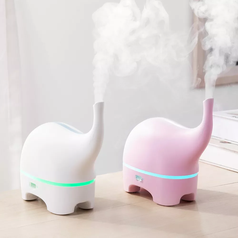 USB Aroma Diffuser Funny Elephant DC 5V Ultrasonic Essential Oil Diffuser Color LED Humidificador Portable Air Humidifier Fogger
USB Aroma Diffuser Funny Elephant DC 5V Ultrasonic Essential Oil Diffuser Color LED Humidificador Portable Air Humidifier Fogger