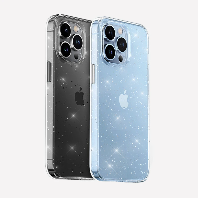 Блестящий чехол для iPhone 13, 12 Pro Max, чехол для iPhone 13 Pro, Противоударная защита, роскошная пудра, прозрачный
Блестящий чехол для iPhone 13, 12 Pro Max, чехол для iPhone 13 Pro, Противоударная защита, роскошная пудра, прозрачный