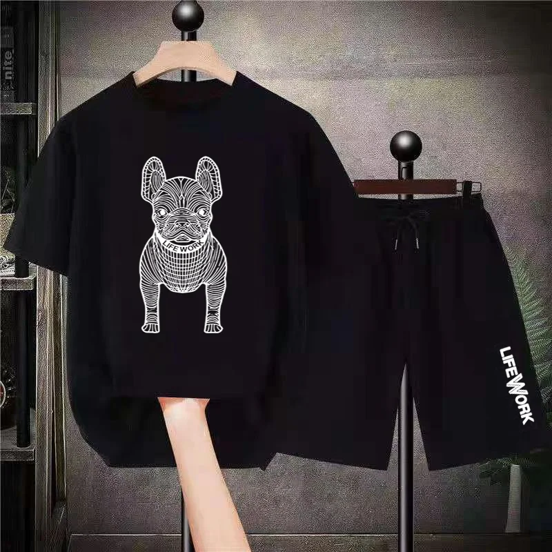 Korean Luxury T-Shirt Sets Mens Cotton Tracksuit Summer Oversized Shirt Shorts Suits Womens Short Set Streetwear Fashion Outfits
Korean Luxury T-Shirt Sets Mens Cotton Tracksuit Summer Oversized Shirt Shorts Suits Womens Short Set Streetwear Fashion Outfits