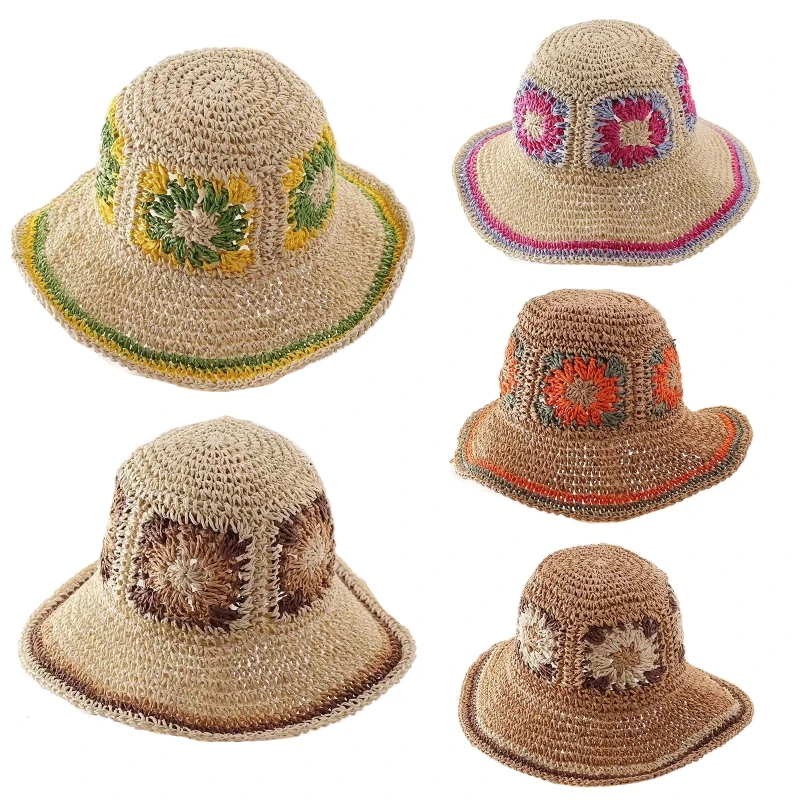 Q39C Women Crochet Bucket Hat Cute Ladies Outdoor Sports Fisherman for Women Teenagers Casual Spring Summer Sunscreen
Q39C Women Crochet Bucket Hat Cute Ladies Outdoor Sports Fisherman for Women Teenagers Casual Spring Summer Sunscreen