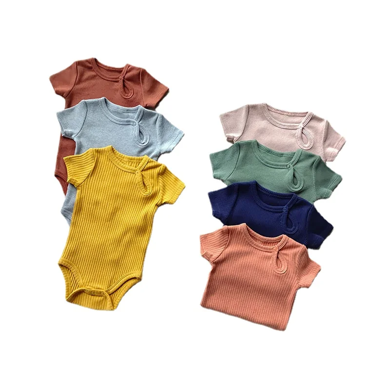 Baby Kids Summer Cotton Rompers 2022 Novel Collar Short Sleeve Infants Onepiece Clothes 0-2T Boys and Girls Jumpsuits
Baby Kids Summer Cotton Rompers 2022 Novel Collar Short Sleeve Infants Onepiece Clothes 0-2T Boys and Girls Jumpsuits
