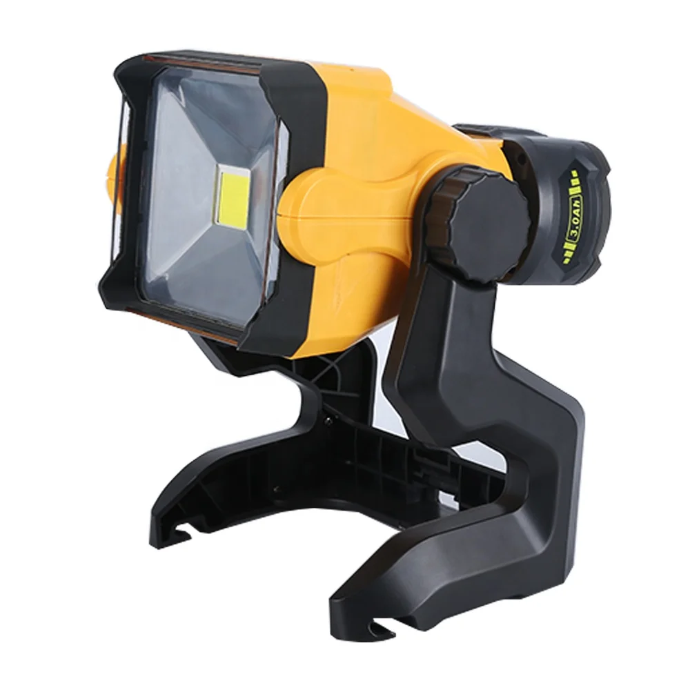 J016 2021 Popular Cordless Work Lamp Compatible with Makita or Milwaukee 18V 20V Battery Portable LED Light
J016 2021 Popular Cordless Work Lamp Compatible with Makita or Milwaukee 18V 20V Battery Portable LED Light
