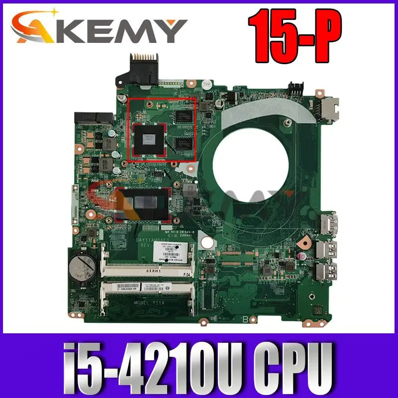 Материнская плата для ноутбука HP 15-p материнская плата DAY11AMB6E0 Core SR1EF i5-4210U N15S-GT-S-A2 протестированная DDR3
Материнская плата для ноутбука HP 15-p материнская плата DAY11AMB6E0 Core SR1EF i5-4210U N15S-GT-S-A2 протестированная DDR3