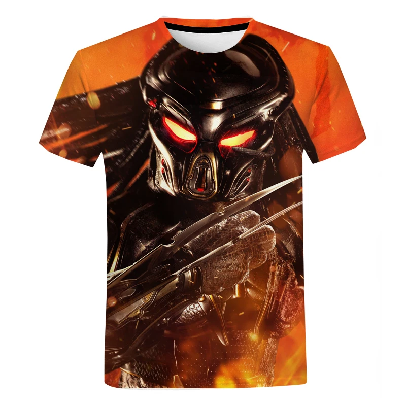 Popular Movies The Predator Men and Women General 3D Printing T-Shirt Fashion Oversized Tops Clothes
Popular Movies The Predator Men and Women General 3D Printing T-Shirt Fashion Oversized Tops Clothes