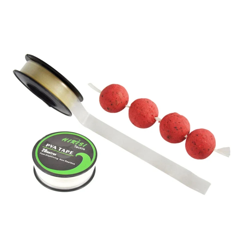 10mm X 20m PVA Tape Fast Water Dissolving Carp Fishing Tools Water-soluble Film Bollie String Fishing Feeder Accessories
10mm X 20m PVA Tape Fast Water Dissolving Carp Fishing Tools Water-soluble Film Bollie String Fishing Feeder Accessories